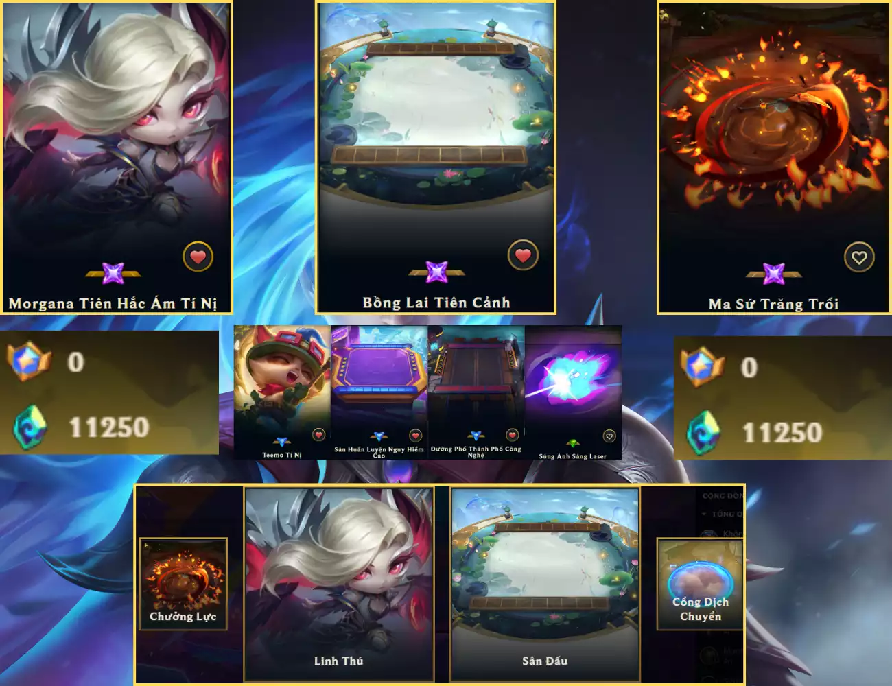 COMBO MOR MA SỨ + SÂN BỒNG LAI